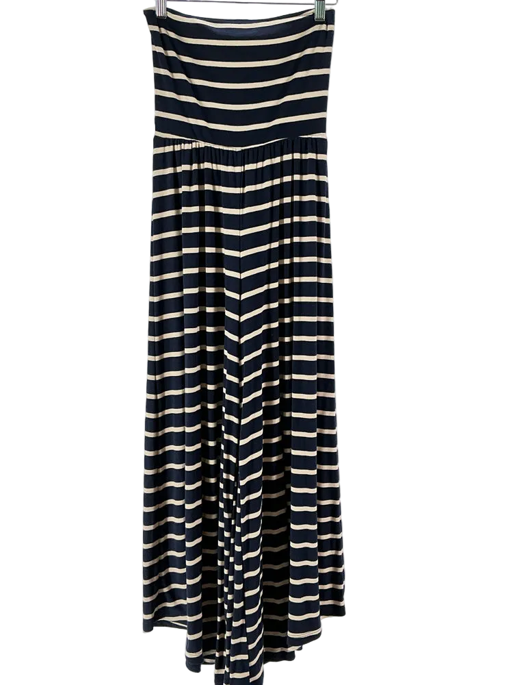 by together Size S Navy & Cream Jumpsuit