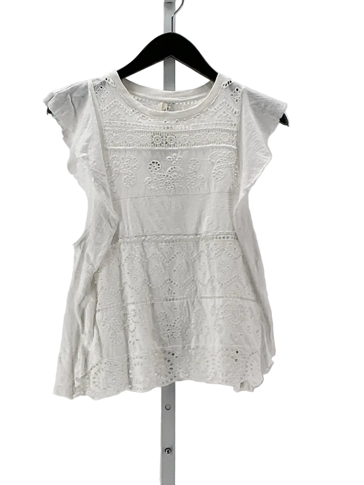 by anthropologie Size S White Shirt