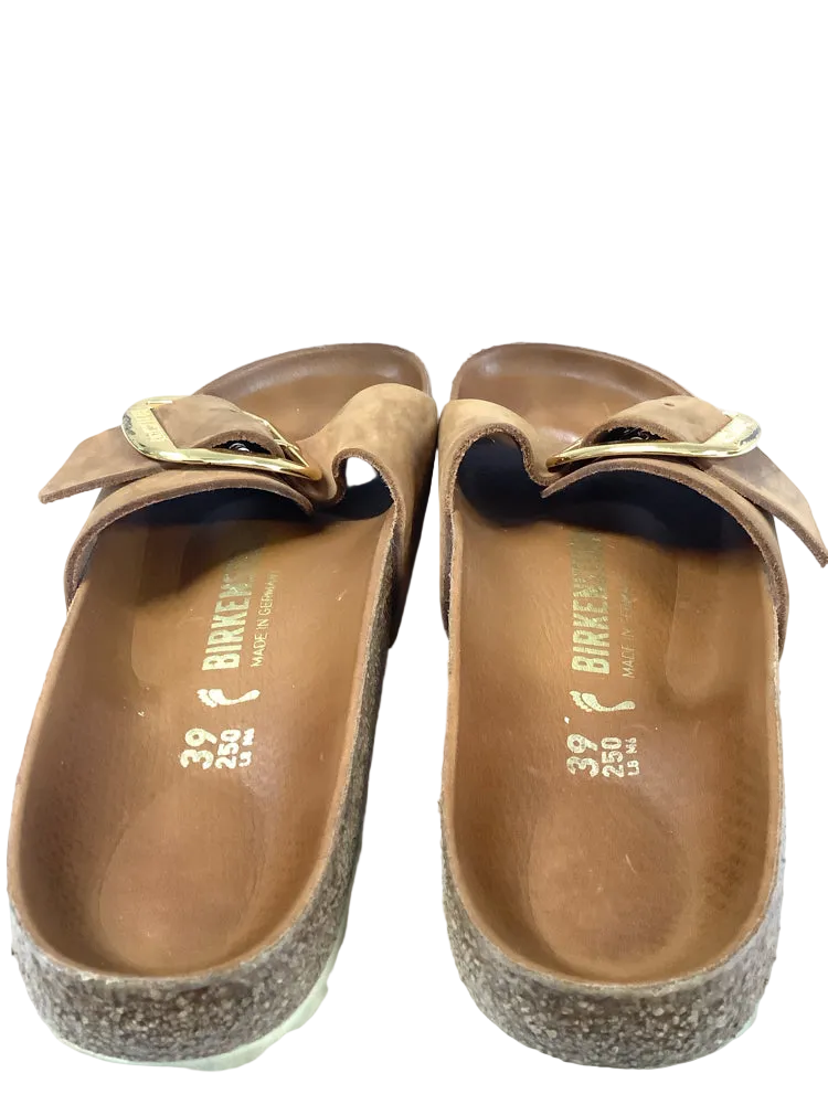 Birkenstock Shoe Size 8/8.5 Cognac Madrid Sandals