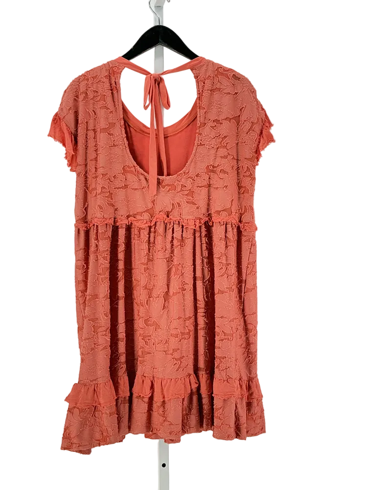 by anthropologie Size M Orange Dress