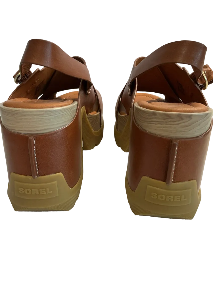 Sorel Shoe Size 10 Brown ROAM'N RISE Sandals