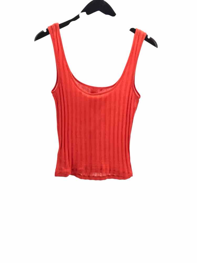 Vince Size S Orange Tank Top