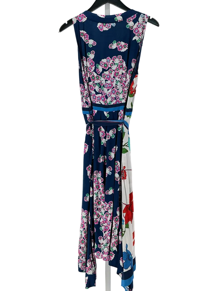 Maeve Size 8 Blue Multi BOTANICA Dress