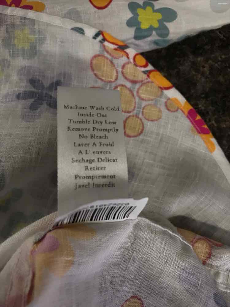 Frank & Eileen Size XL White multi Eileen Shirt