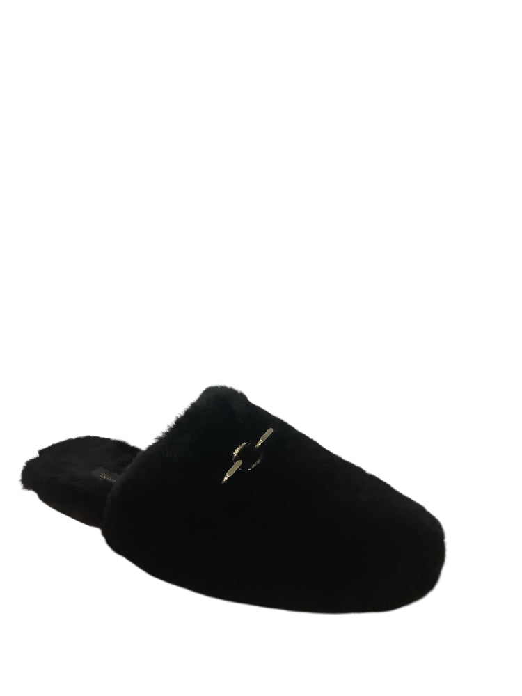 Anine Bing Shoe Size 9 Black Mules