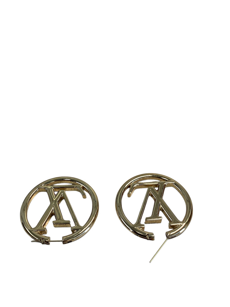 Louis Vuitton Gold Earrings