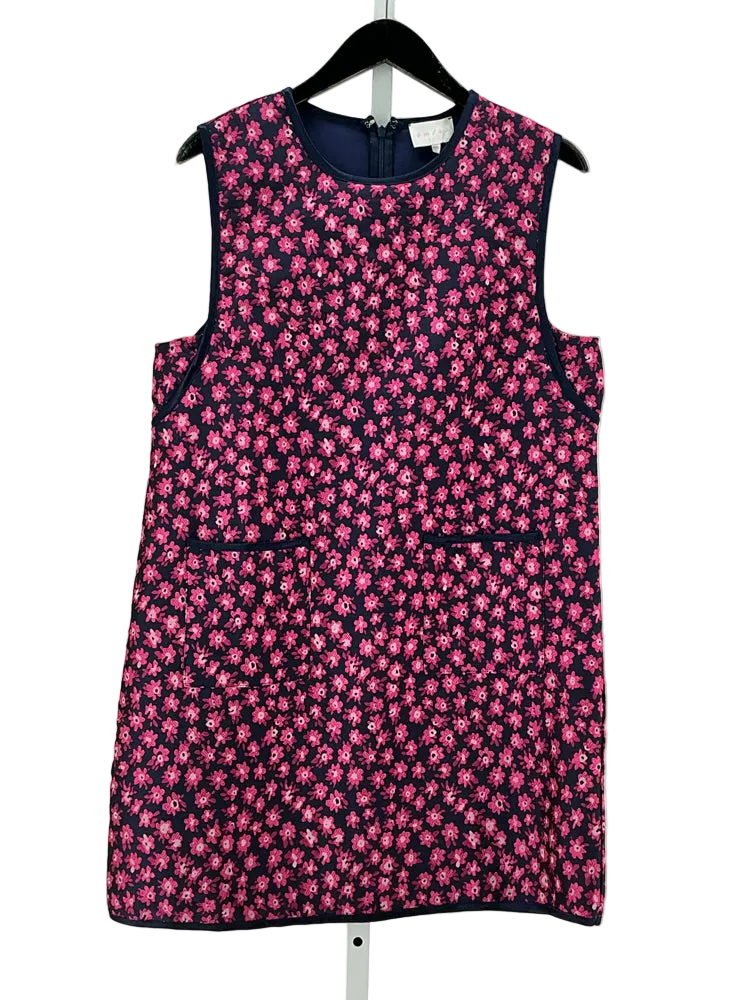 entro Size M Navy & Pink Dress