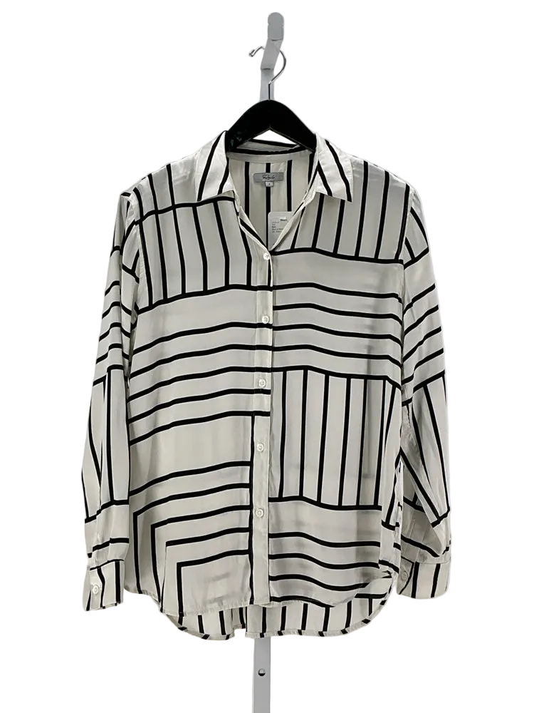 Rails Size S Black & White Shirt