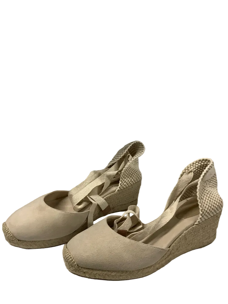 Boden Shoe Size 9 Tan Cassie Wedges