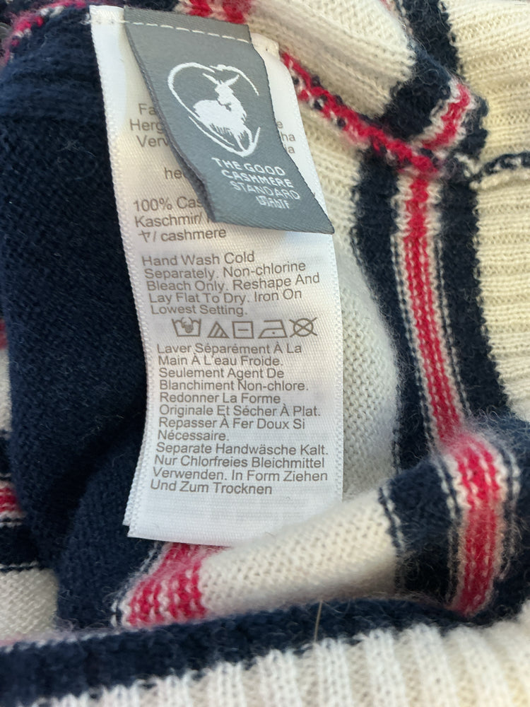 Jcrew Size M Navy multi Sweater