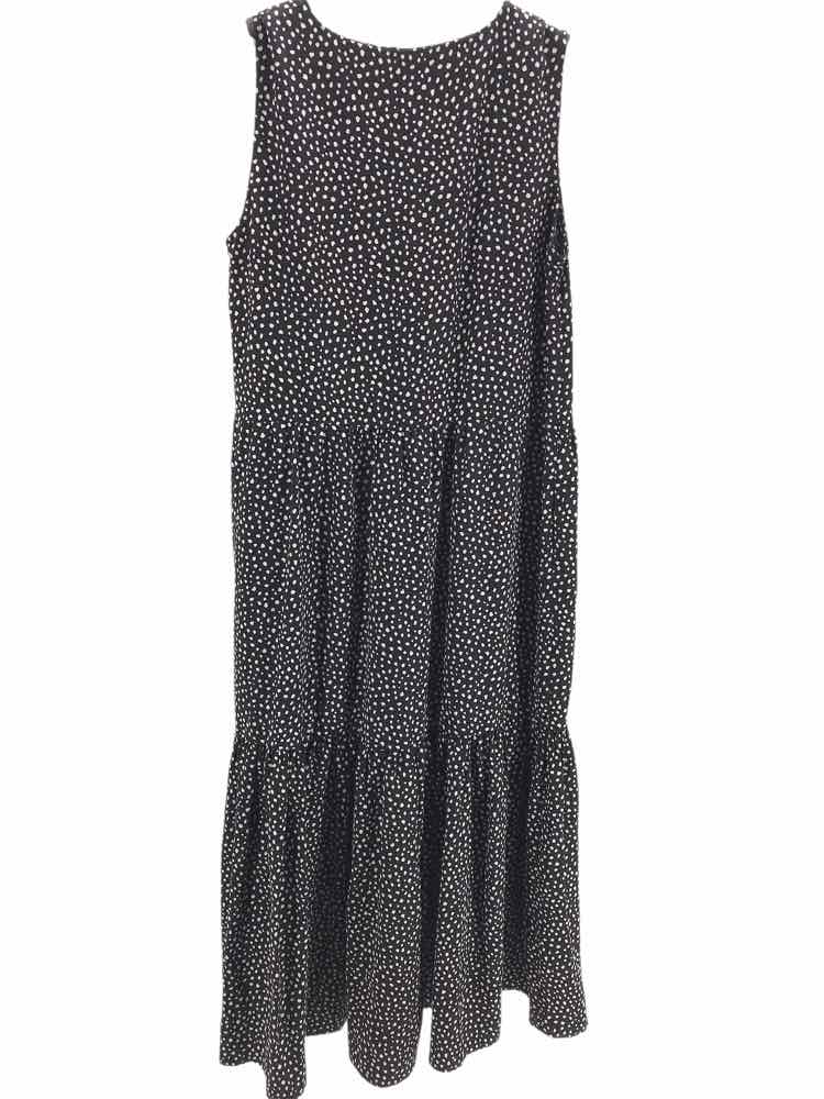 Saint + Sofia Size 8 Black & White Dress
