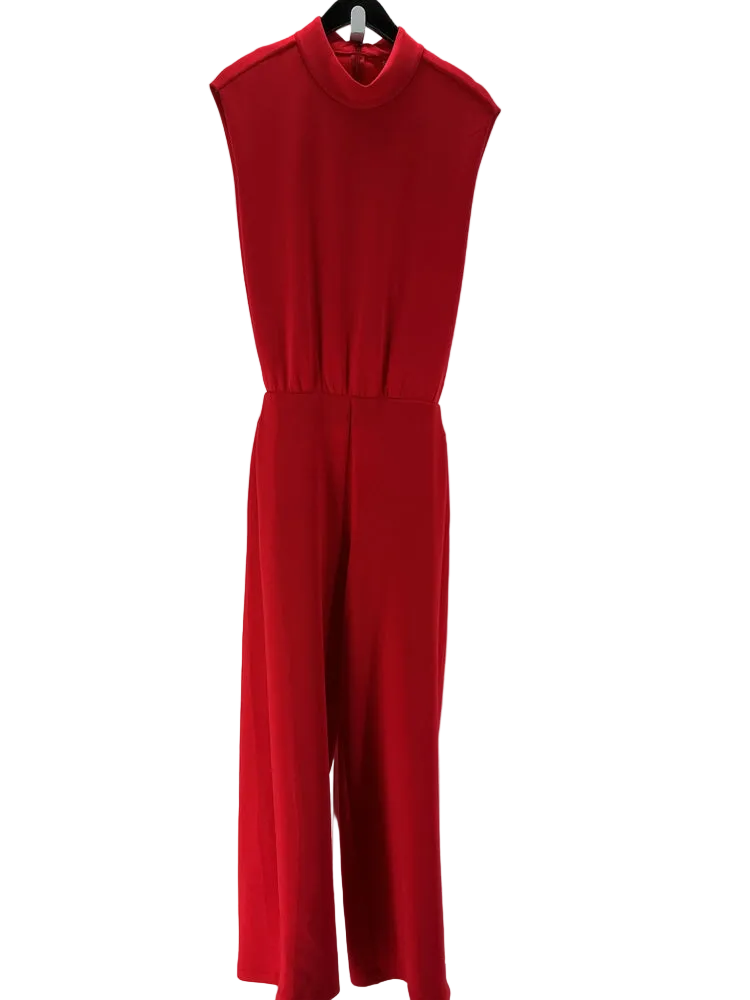 Spanx Size S Red AirEssentials Jumpsuit