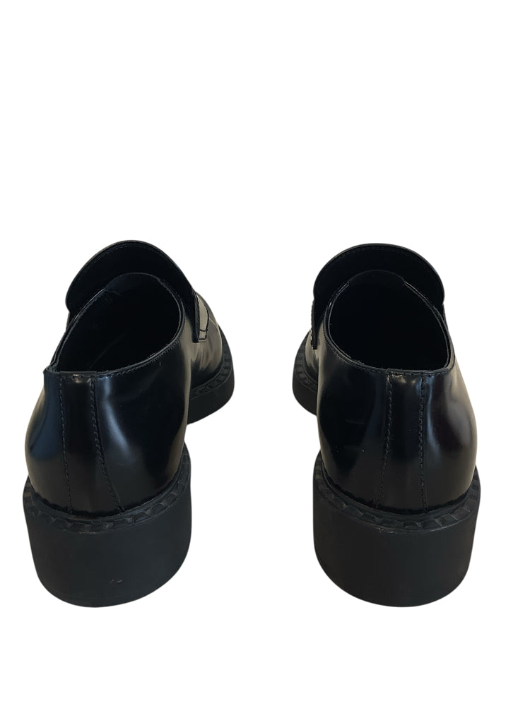 Prada Shoe Size 9.5 Black Loafers