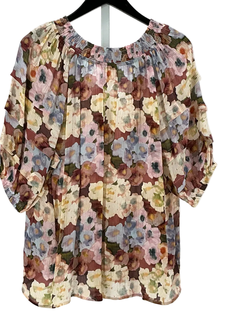 Rails Size XL Pink multi Shirt