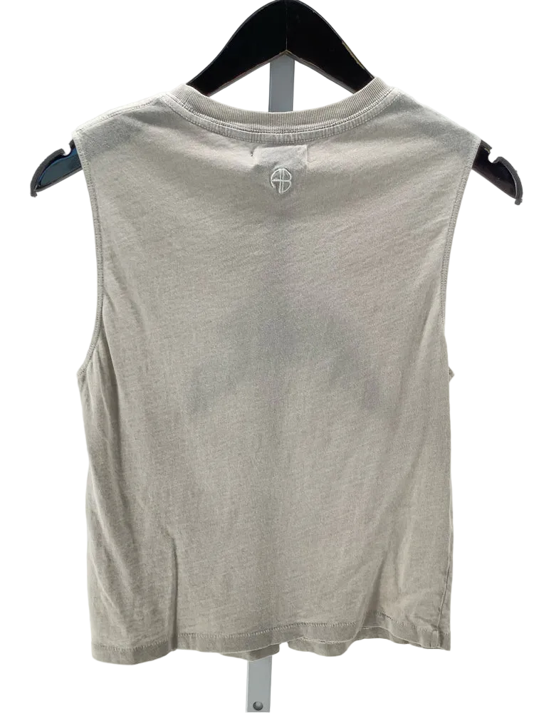 Anine Bing Size S Tan & Black Tank Top