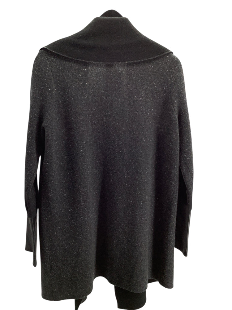 Vince Size S Black & Gray Cardigan
