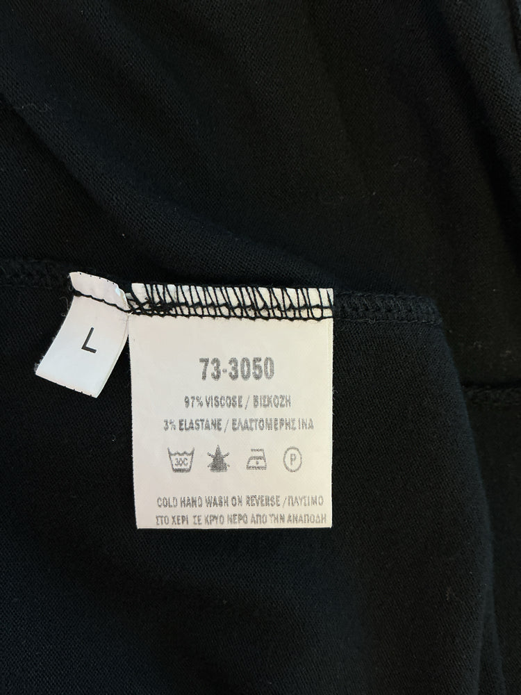 Ozai N KU Size L Black Shirt