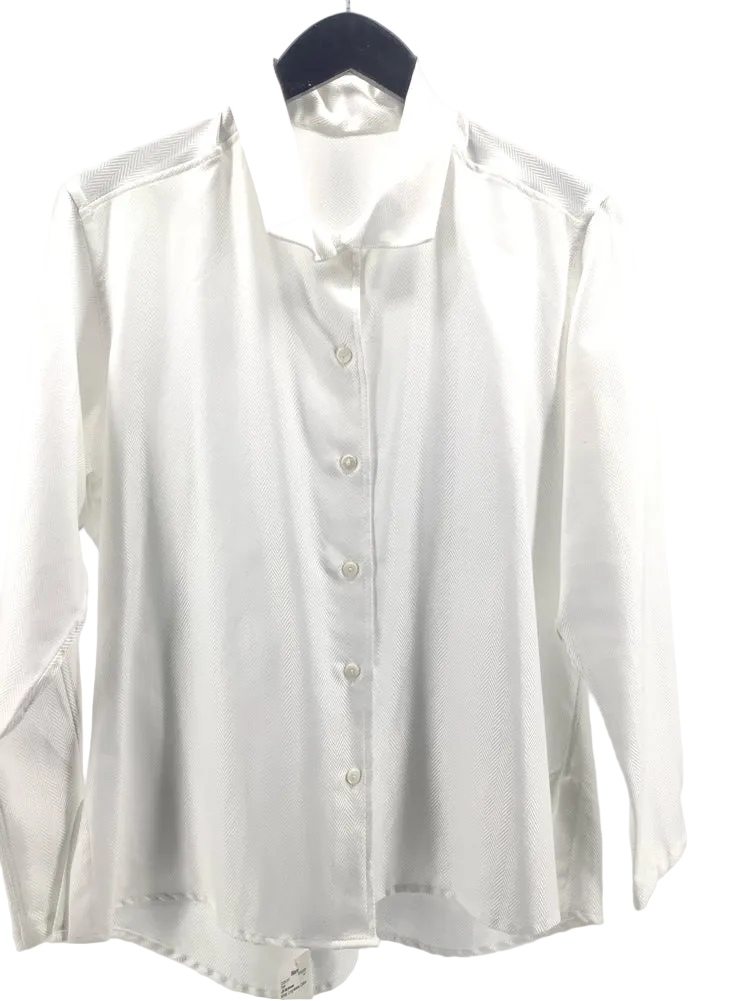Jill McGowan Size M White Shirt