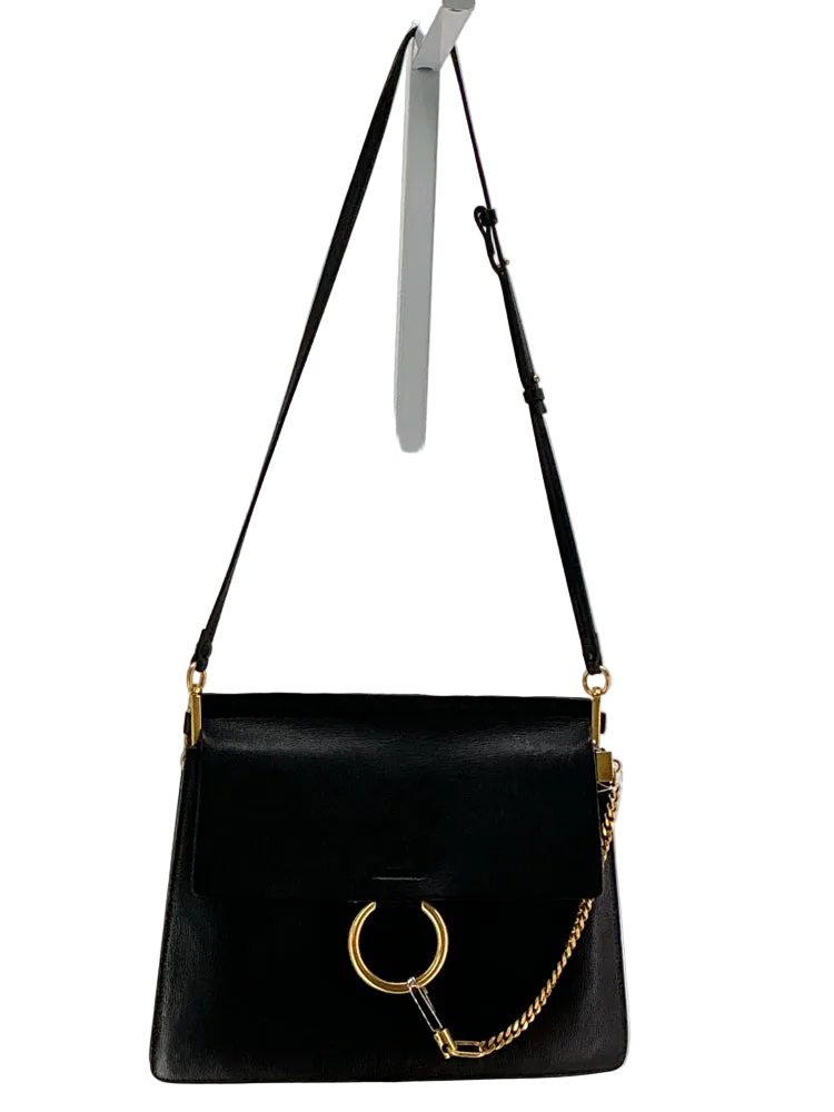 Chloe Black Faye Handbags