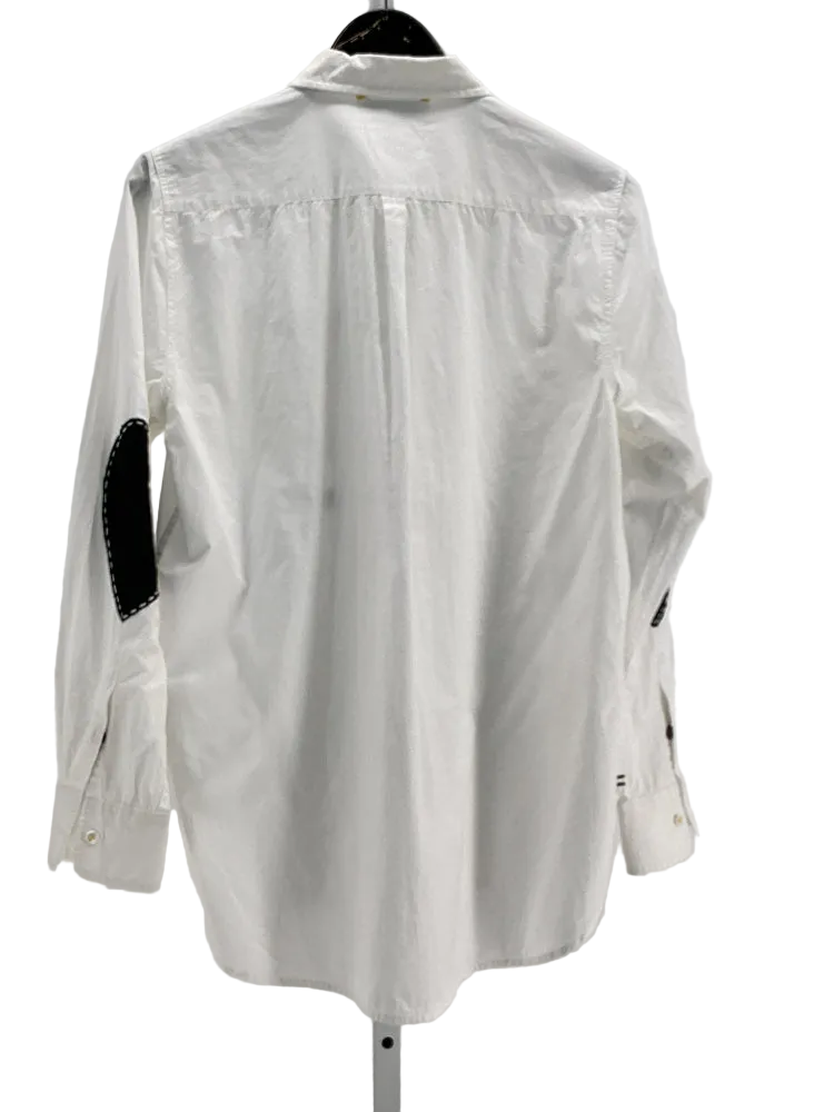 Kerri Rosenthal Size M White Mia Shirt