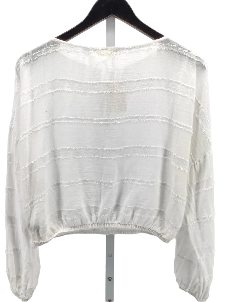 Cloth & Stone Size M White Shirt