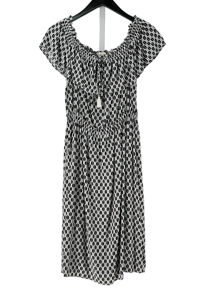 Kate Spade Size M Black & White Dress