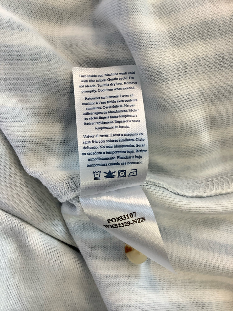 Faherty Size XL Blue & White Shirt
