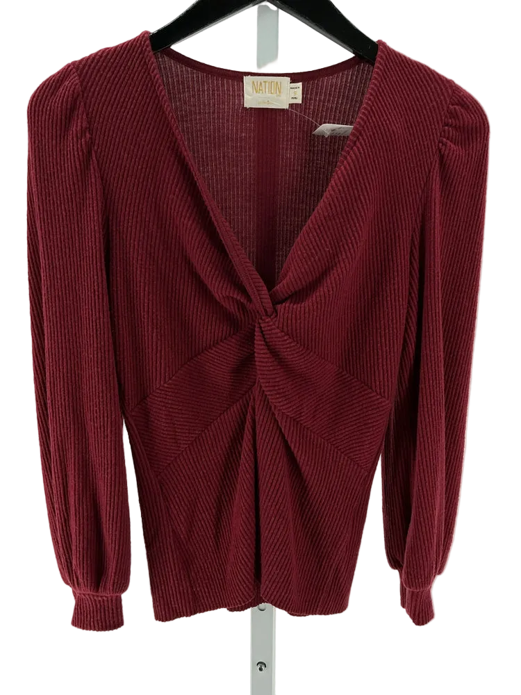 Nation Size S Red Sweater