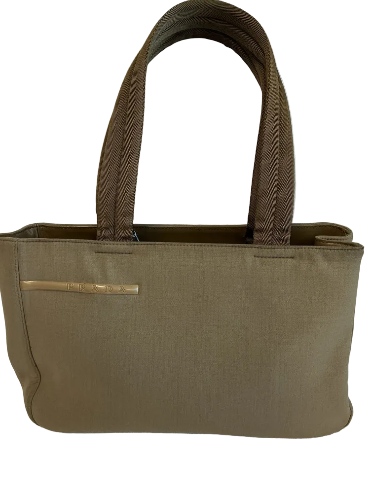 Prada Tan Handbags