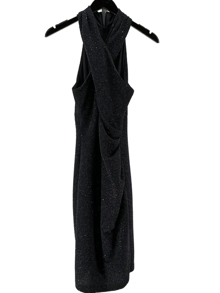 Eliza J Size 6 Navy Dress