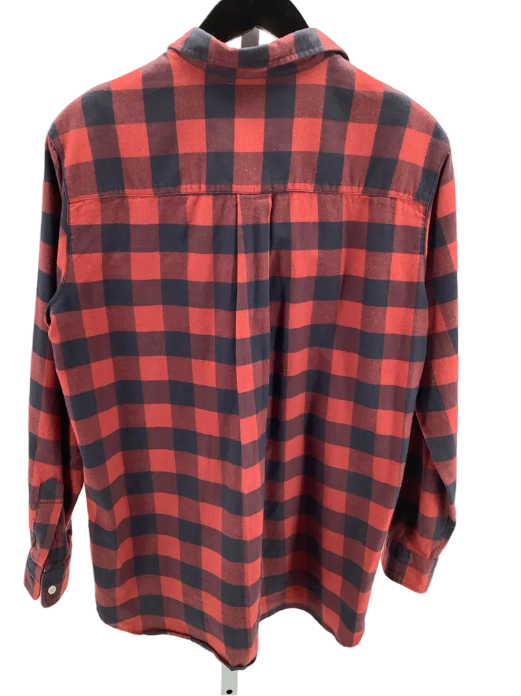 Frank & Eileen Size S Red & Gray Joedy Shirt