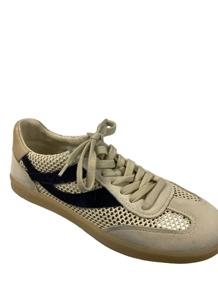 Vince Shoe Size 10 Tan & Navy Oasis Sneakers