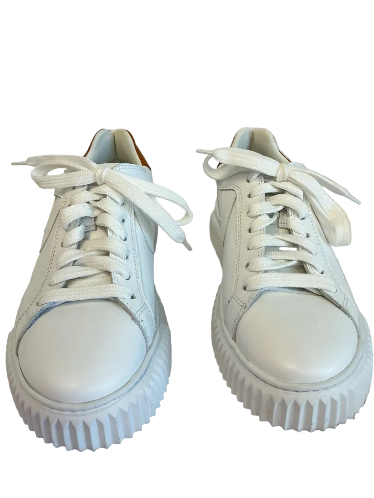 Voile Blanche Shoe Size 6 White Lipari Sneakers