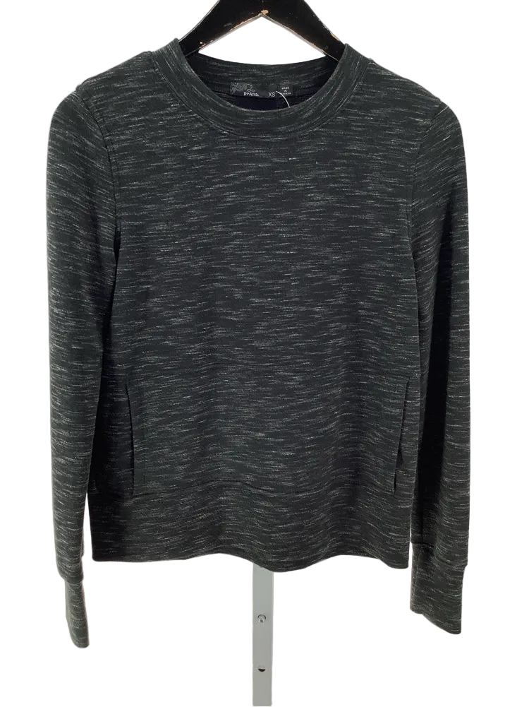 Prana Size XS Black & Gray Shirt