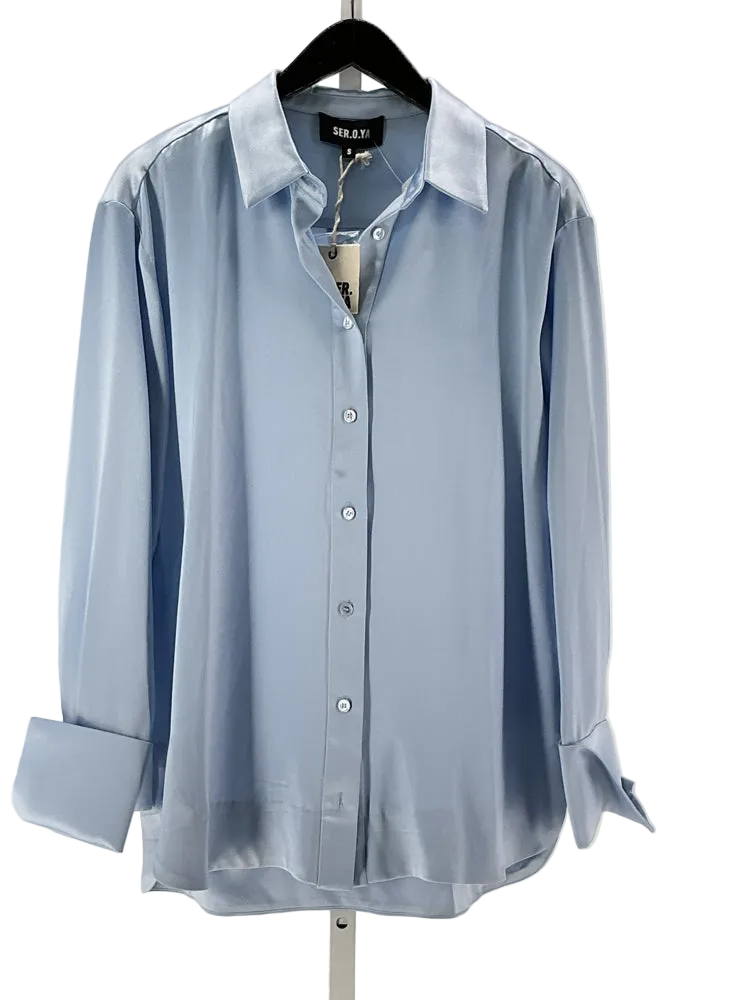 SER.O.YA Size S Blue Shirt