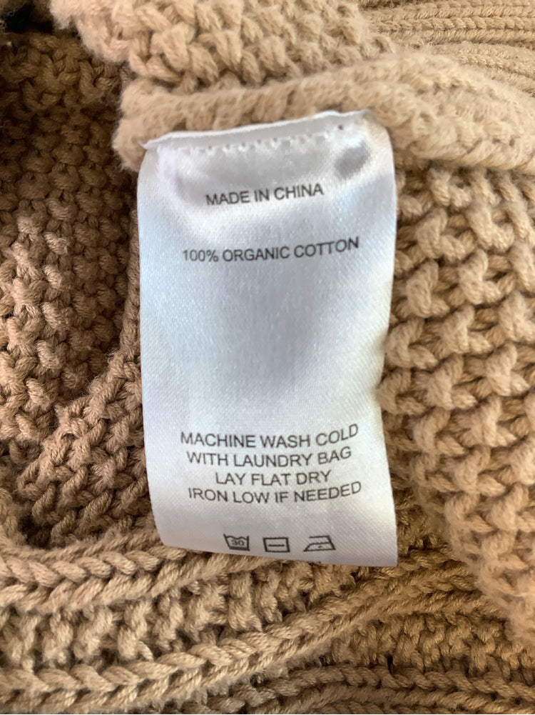 Quince Size XS Brown Sweater