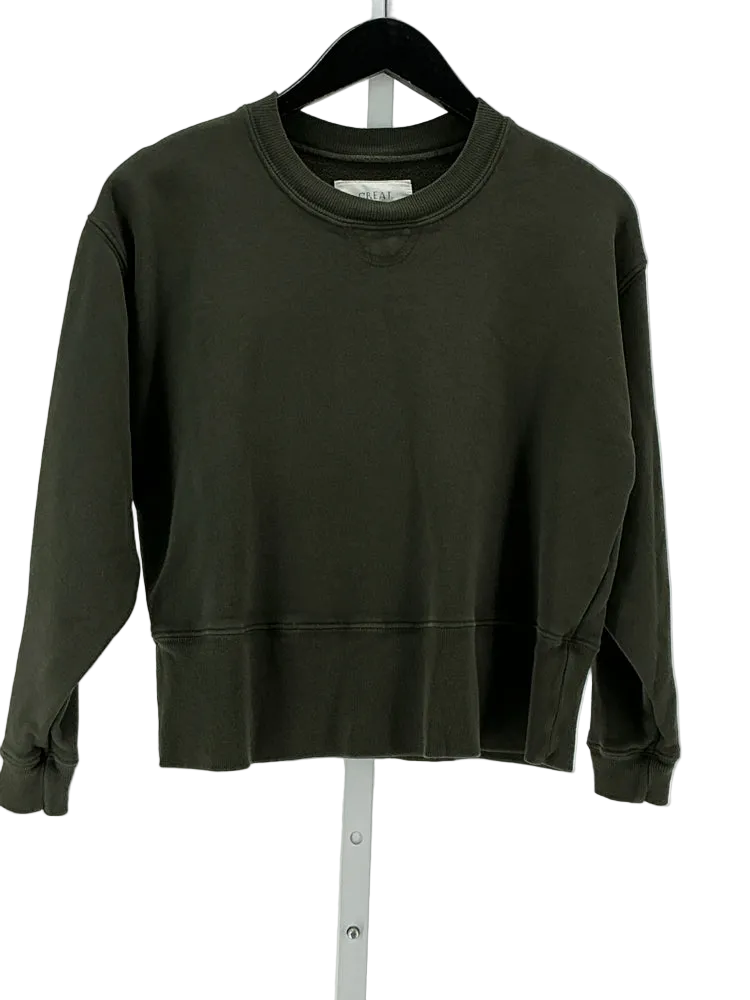 the GREAT Size XS Green Sweatshirt