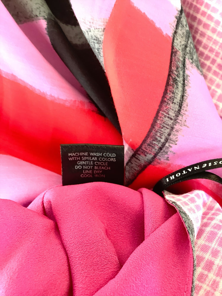 Josie Natori Size 8 Pink multi Dress