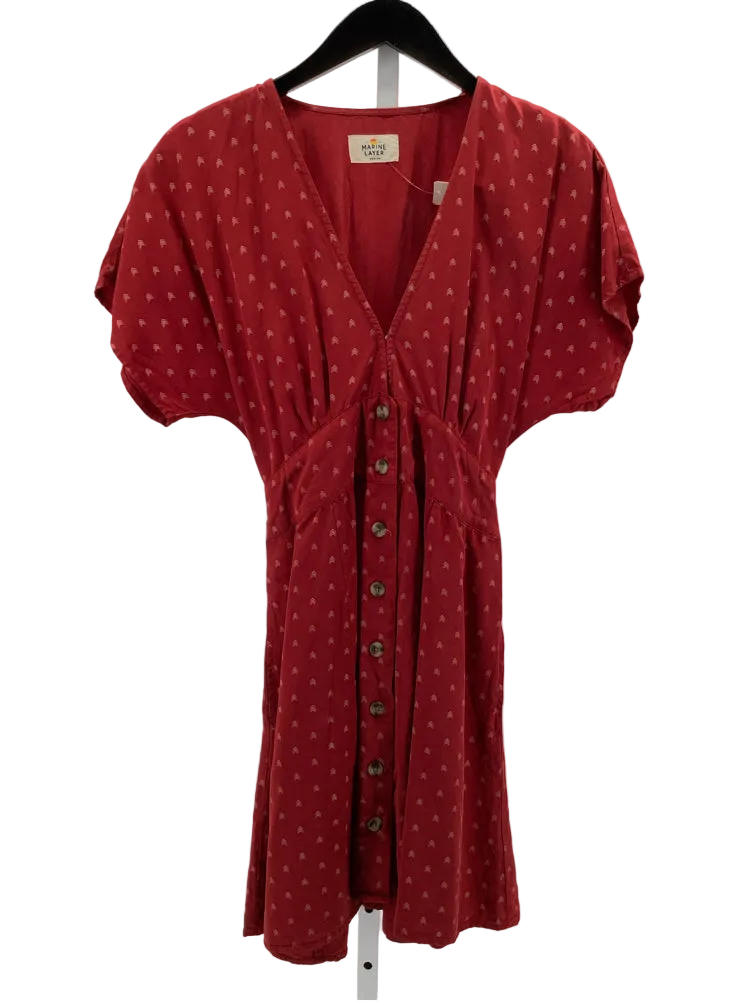 Marine Layer Size M Red & White camila Dress