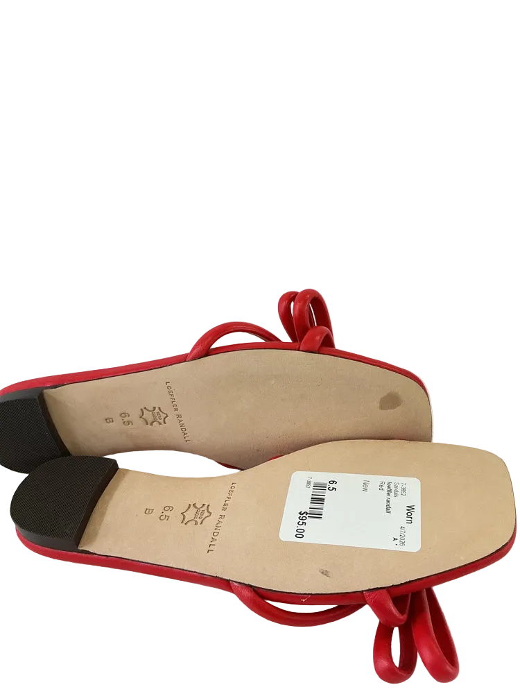 loeffler randall Shoe Size 6.5 Red Sandals