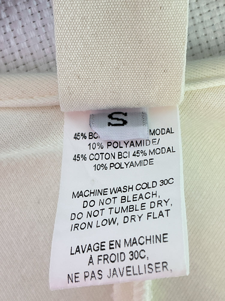 Maria Cornejo Size S Cream Shirt