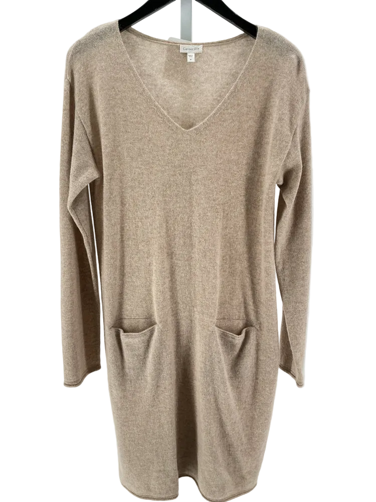 Garnet Hill Size M Tan Dress