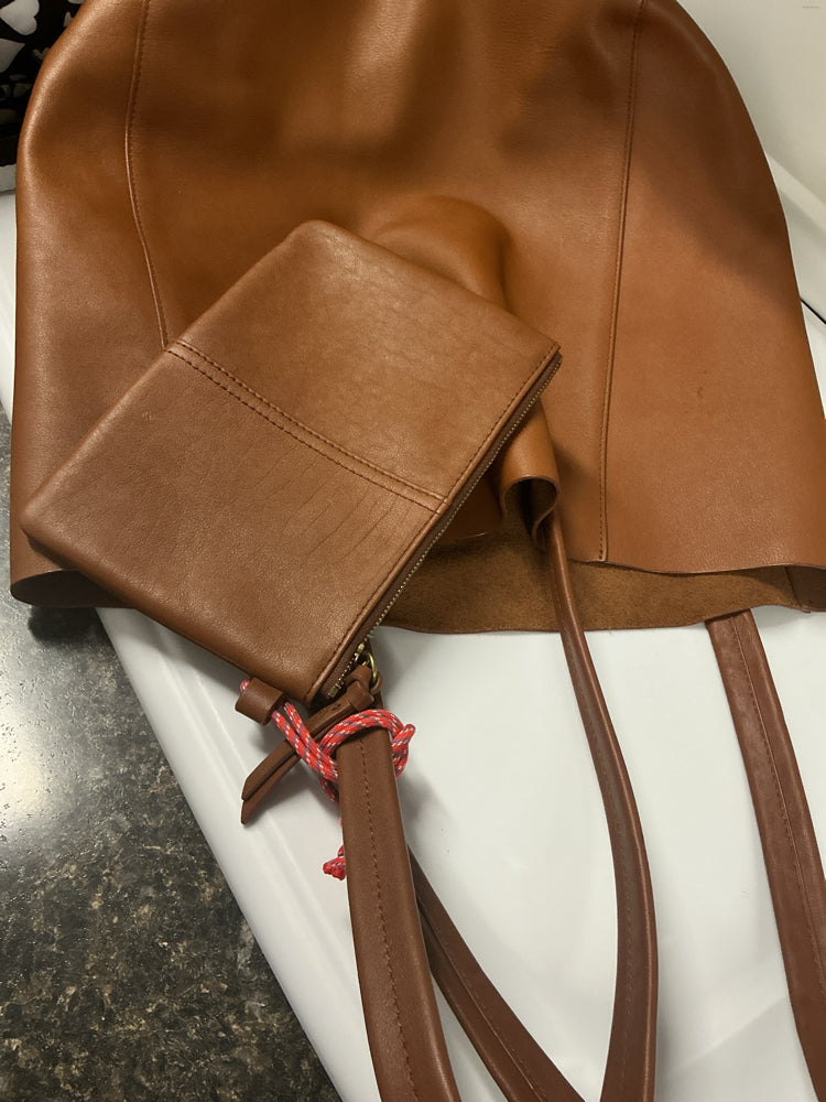 Jcrew Brown Carryall Tote
