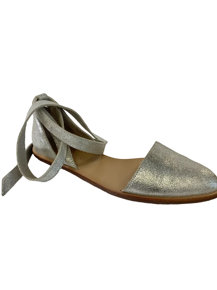 loeffler randall Shoe Size 8.5 Silver Dina Sandals