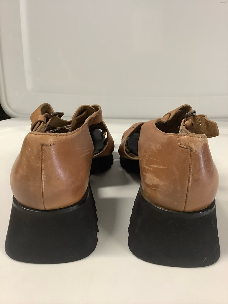 Free People Shoe Size 8 Brown Janis Fisherman Sandals