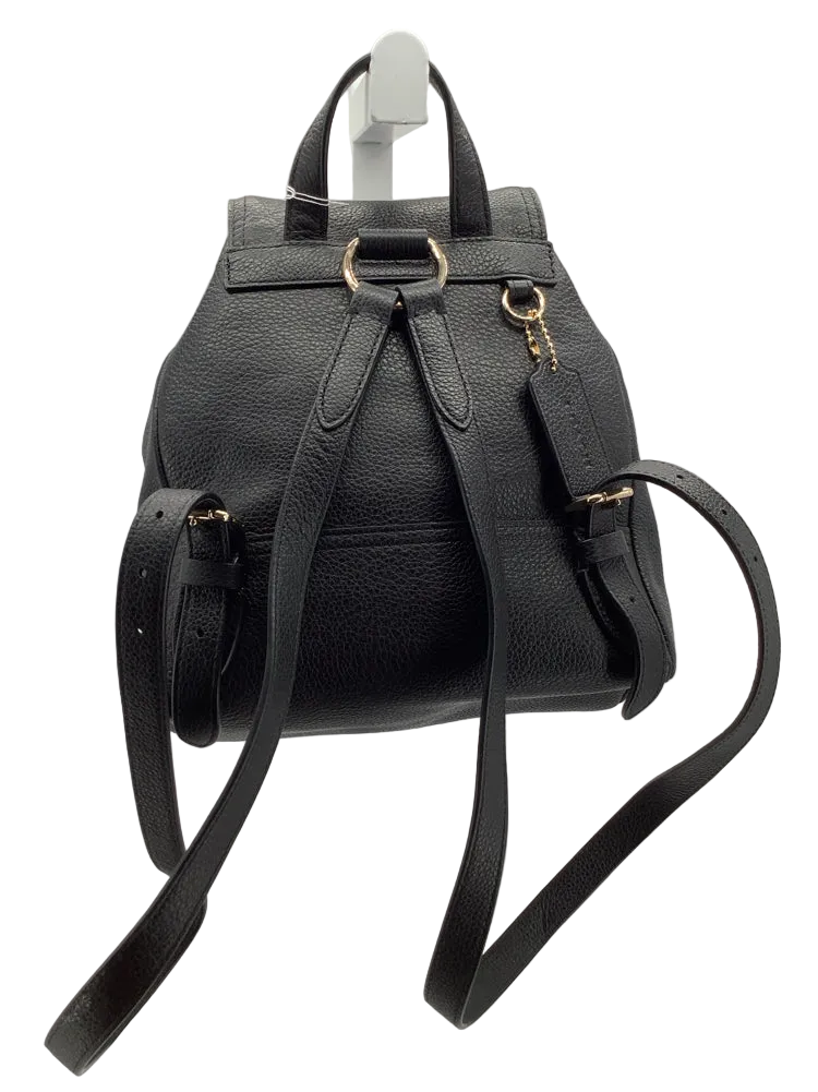 Coach Black Backpack
