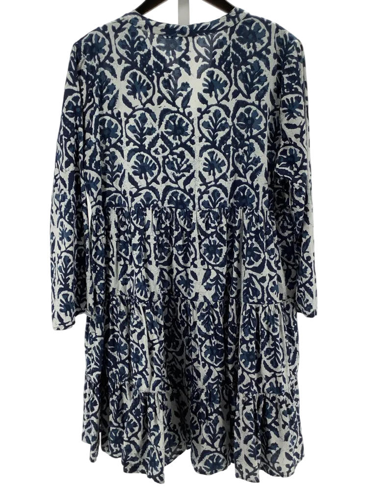 Dress Addict Size L Navy & Black Dress