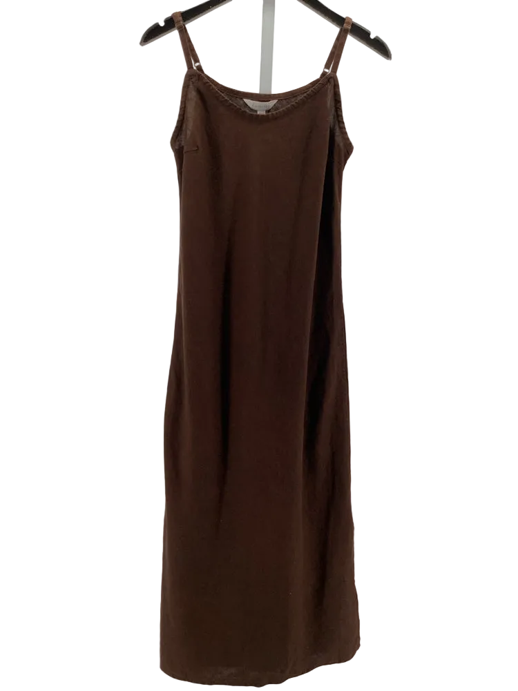 Garnet Hill Size 6 Brown Adele Dress