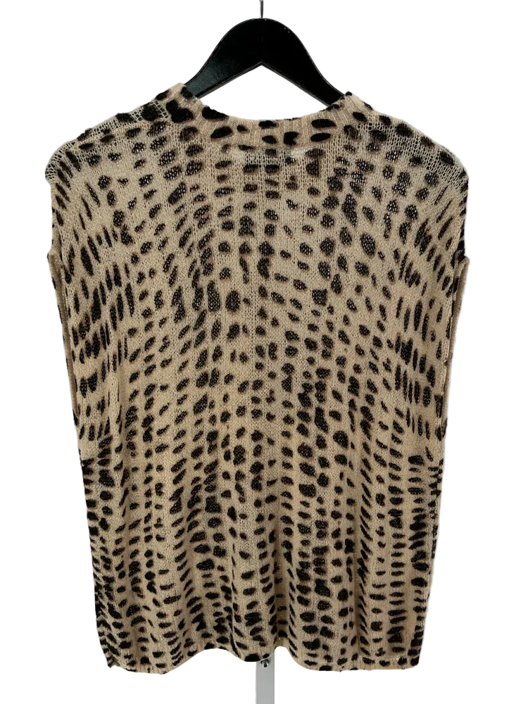 LNA clothing Size XS Tan & Brown Sweater