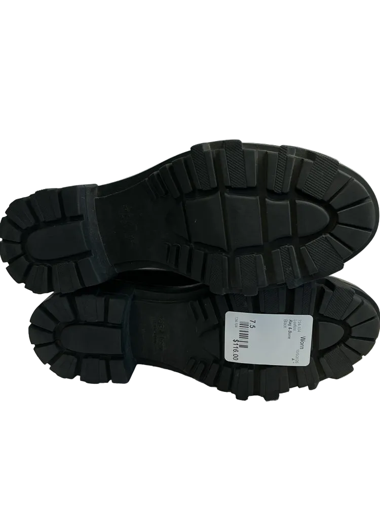 Rag & Bone Shoe Size 7.5 Black Loafers